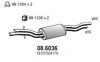 BMW 18107504173 Middle Silencer